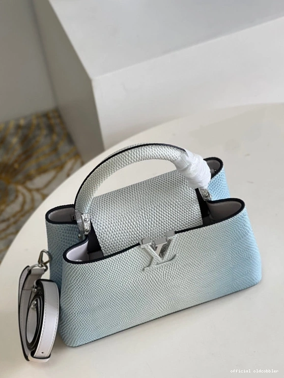 Official oldcobbler VUITTON CAPUCINES LOUIS BB 0811